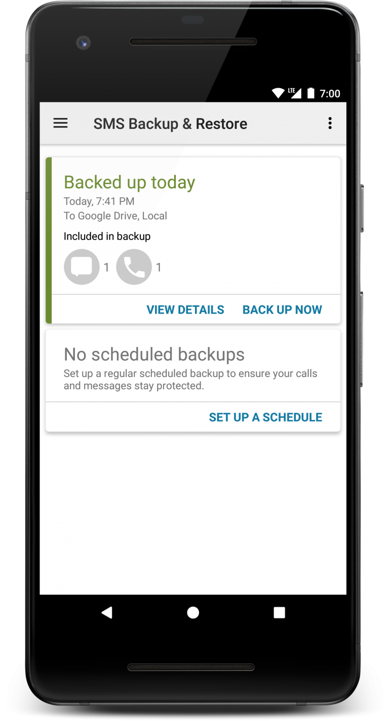 airdroid backup sms