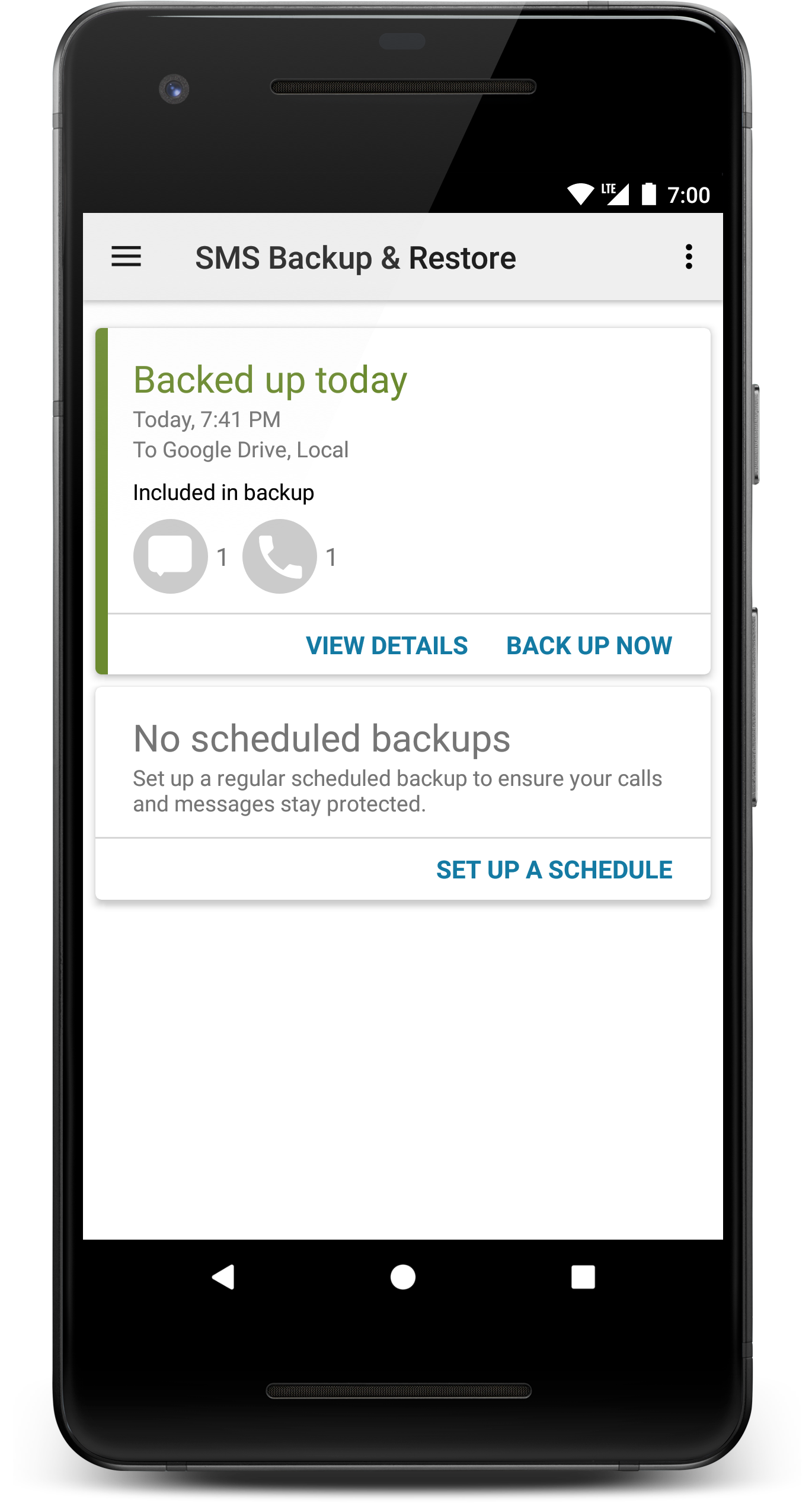 Sms backup restore как восстановить смс на новом телефоне